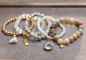 Wanderlust Layered Bead Bracelets